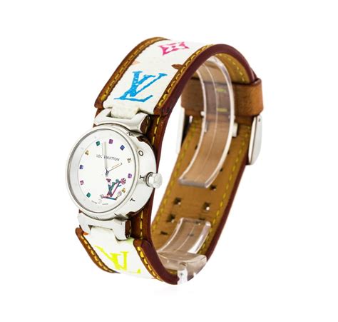 louis vuitton square ladies watch